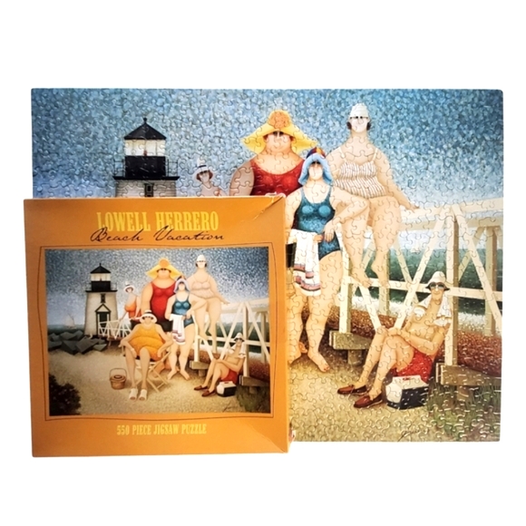 Lowell Herrero Beach Vacation Puzzle 550 Piece - Picture 11 of 11